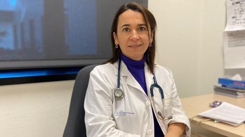 Isaura Fernndez Prez, oncloga natural de Berdeogas, Dumbra