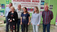 La Agrupaci�n Mi�o convoc� a la prensa para dar su apoyo p�blicamente a la presidenta de la entidad, Lorinda Fern�ndez.