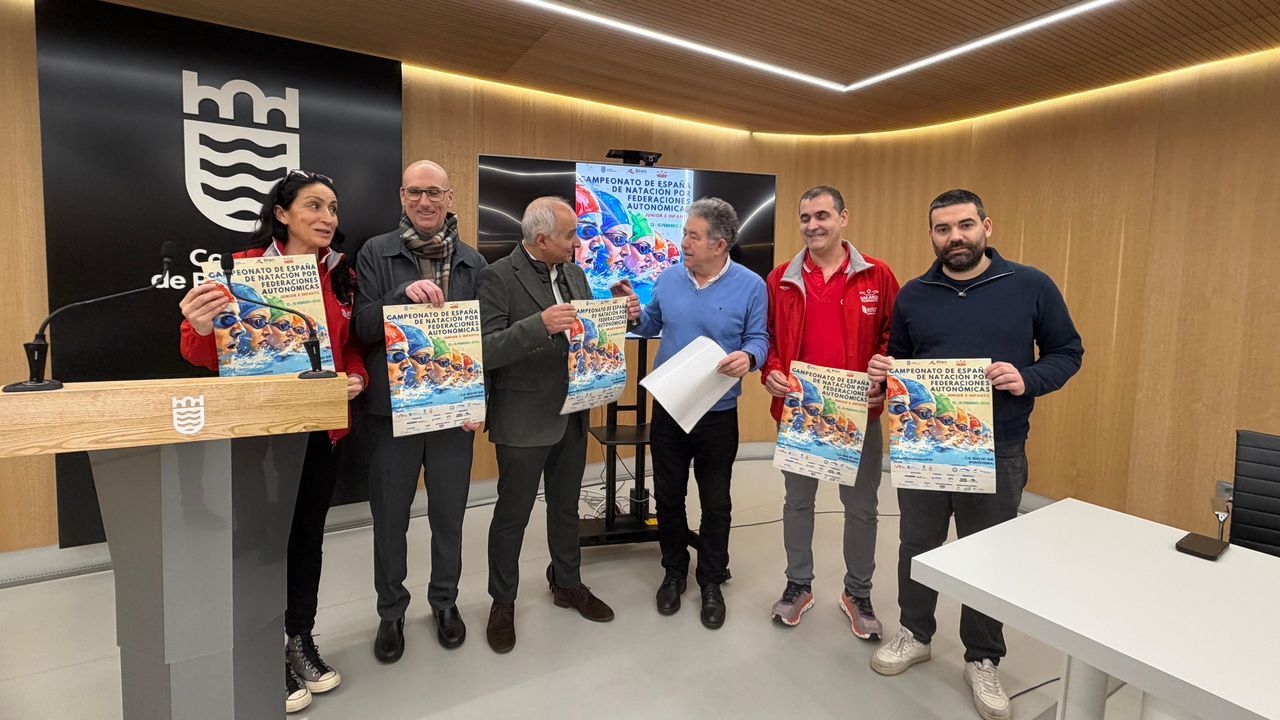 El futuro de la natación nacional se mide en las aguas de Pontevedra