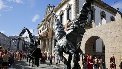 Algunos de los espectculos que se organizan durante todo el sbado de fiesta