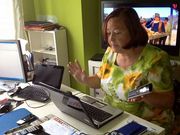 Charo S�nchez estuvo siete d�as sin tel�fono fijo ni Internet.
