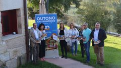 Presentaci�n de la campa�a Outono Gastron�mico no Turismo Rural en Gandarela Turismo Rural, de Cenlle.