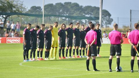 Once incial durante el minuto de silencio