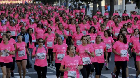 Carrera de la mujer 2016 en A Coruña