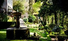 Los jardines son uno de los tesoros m�s preciados del pazo do Faramello. 