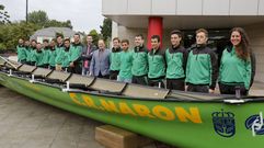 La trainera de Nar�n compite en la Liga Gallega B