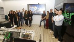 La planta de energ�a dise�ada en As Mercedes, que se present� este lunes en el centro, suministrar� el quir�fano m�vil de Diego Gonz�lez Rivas