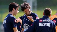 Valer�n, durante un entrenamiento