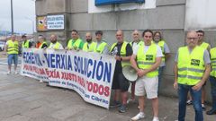 Representantes del comit, en Ferrol