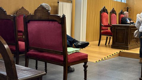 El acusado, durante el juicio