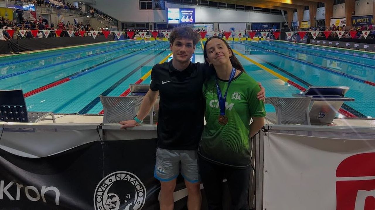Andrea Gudín, bronce en el campeonato de España de natación