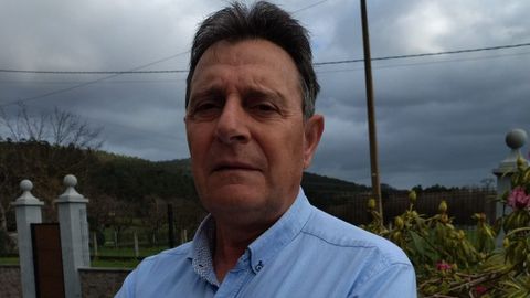 Tino Paleo, presidente en funciones del tecor de O Valadouro