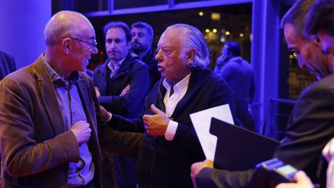 Francisco Jorquera con Juan Carlos Rodr�guez Cebri�n