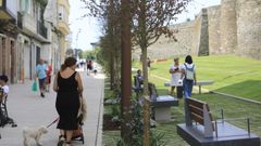 Plazas de Lugo con �xito vecinal y plazas sin vecinos