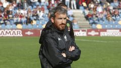 Rubn Domnguez, en el partido contra el Zamora