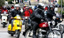 El grupo Scooters Cl�sicas do Nord�s est� abierto a la participaci�n de los aficionados de la zona. 