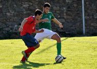 El derbi comarcal de Segunda Auton�mica que se disput� en el campo de los Escolapios fue igualado