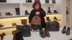 Pili Garc�a es una de las trabajadoras del comercio que particip� en los cribados