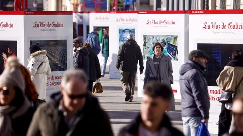 Inauguraci�n de la exposici�n �Un a�o de Voz� 2025 en el Cant�n Grande.