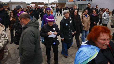 Manifestaci�n del 8M en A Coru�a.