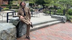 Daniel Vasini en The Stacks, en Washington D.C.