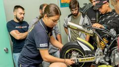 Im�genes del curso que se desarroll� en As Pontes el pasado mes