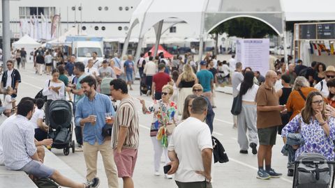 El SeaFest se celebr� del 9 al 12 de julio en el paseo de las avenidas, en Vigo.