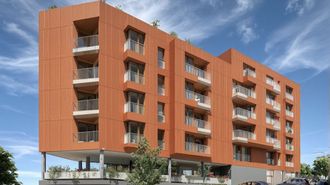 El proyecto, en fase de desarrollo, del edificio de As Lavandeiras