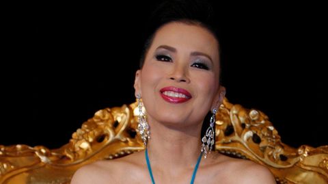Ubolratana, durante un acto en Cannes en el festival de cine del 2008