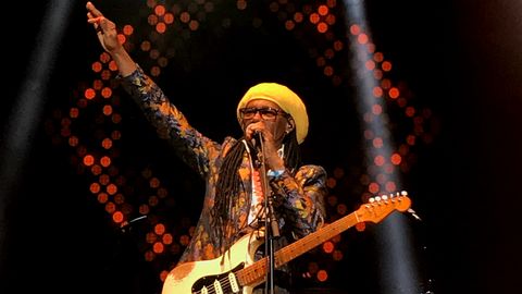 Nile Rodgers en concierto del Wilderness Festival 2018, en Charlbury (Inglaterra)