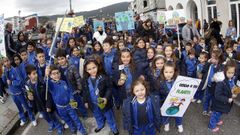 Voz Natura final del colegio Jaime Balmes, entrega de brotes de hortalizas de su huerto escolar 2020