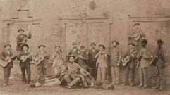 Orquesta de la Uni�n Filarm�nica, creada en Monforte en el a�o 1893