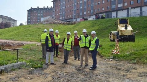 Primera fase de las obras del Palais