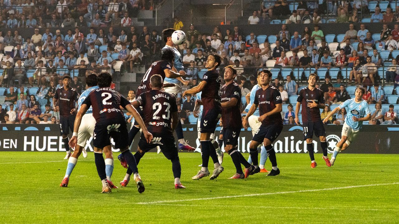 El Celta Fortuna alfombra la goleada del Eibar (0-4)
