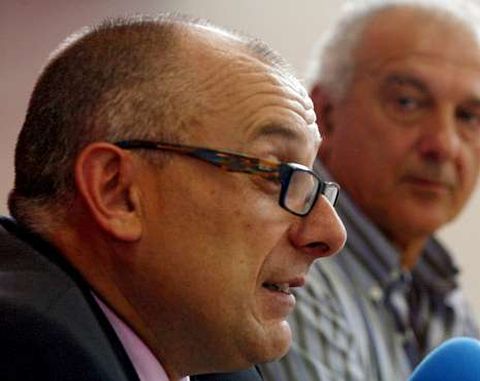 Ferro Rivadulla fue presentado por Seoane en las instalaciones del club rojillo.