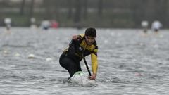 El vilanov�s Manuel Font�n se impuso en la final por la plaza en el C1 500 masculino del primer selectivo nacional de la temporada.