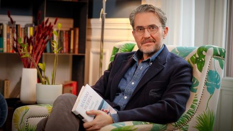 El escritor M&aacute;ximo Huerta.