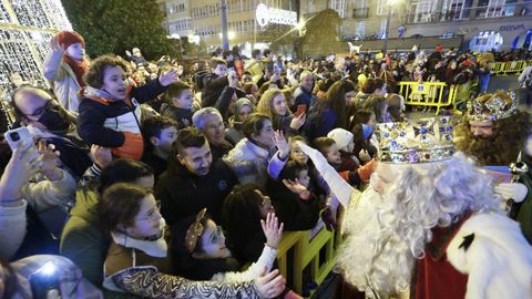 La cabalgata de Lugo fue una de las ms multitudinarias de los ltimos aos.