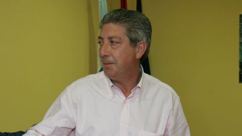 Vicente G�mez no 2005, cando tomou posesi�n como alcalde de Castrelo do Val