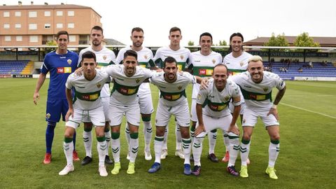 Alineacin del Elche en un amistoso de pretemporada