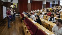 Examen de selectividad el pasado da 4 en Ourense