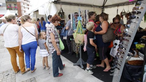 <span lang= gl >Feira de Stocks de Viveiro celebrada nos Xardns Noriega Varela, en imaxe de arquivo</span>