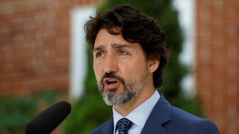 El primer ministro de Canada, Justin Trudeau