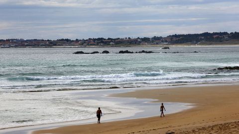 Imagen de archivo de la playa de O Vilar.