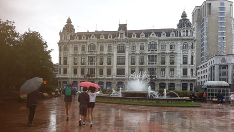 Oviedo en julio