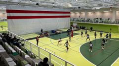 As fotos dos primeiros partidos no novo polideportivo de Monforte