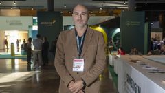 Sergio Cinza posa en el congreso anual de Semergen que se ha celebrado en Santiago.