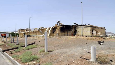 Estado en el quedaron las instalaciones del programa nuclear iran� en Natanz