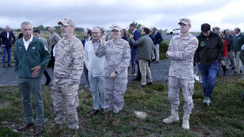 INAUGURACION DEL BOSQUE DEFENSA-IBERDROLA EN LA ESTACION DE VIGILANCIA AEREA EVA 10 DEL BARBANZA