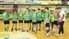 Imagen del Laber Xiria en el encuentro disputado ante el Luceros en 2016.